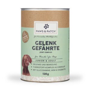 PAWS & PATCH gezamenlijke metgezel voor honden Junior & Adult rechte voeding voor honden – 120 g