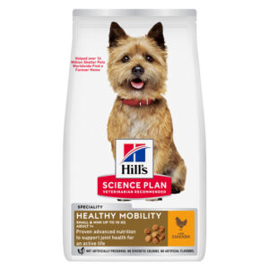 Voordeelpakket: 2 zakken Hill's Science Plan Adult Adult Healthy Mobility Small & Mini met Kip (2 x 6 kg)