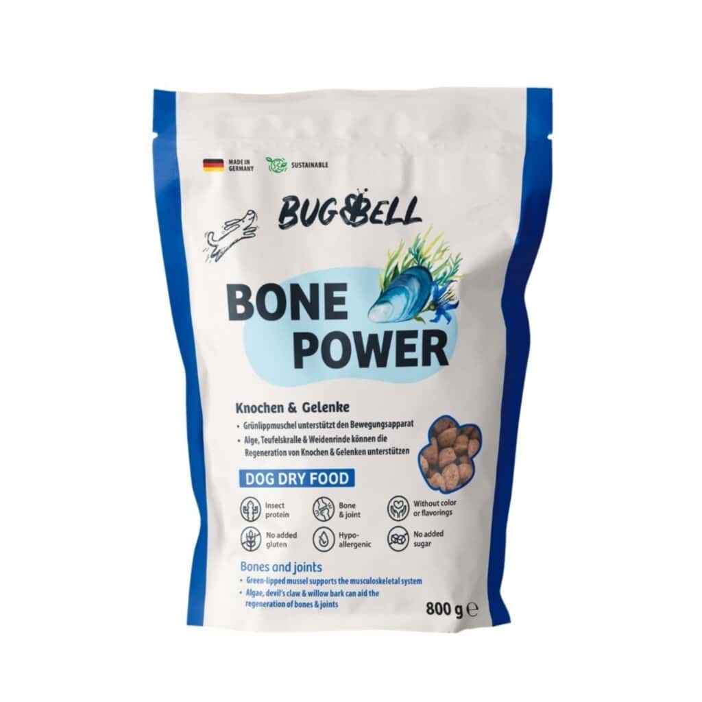 BugBell Bone Power droogvoer voor honden – 3,2 kg