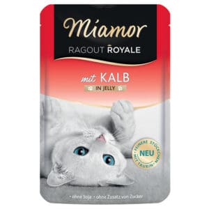 Voordeelpakket Miamor Ragout Royale 22 x 100 g Kattenvoer - Kalf in Gelei