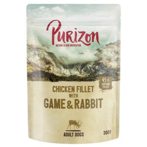 Voordeelpakket Purizon Adult 24 x 300 g - Wild met konijn