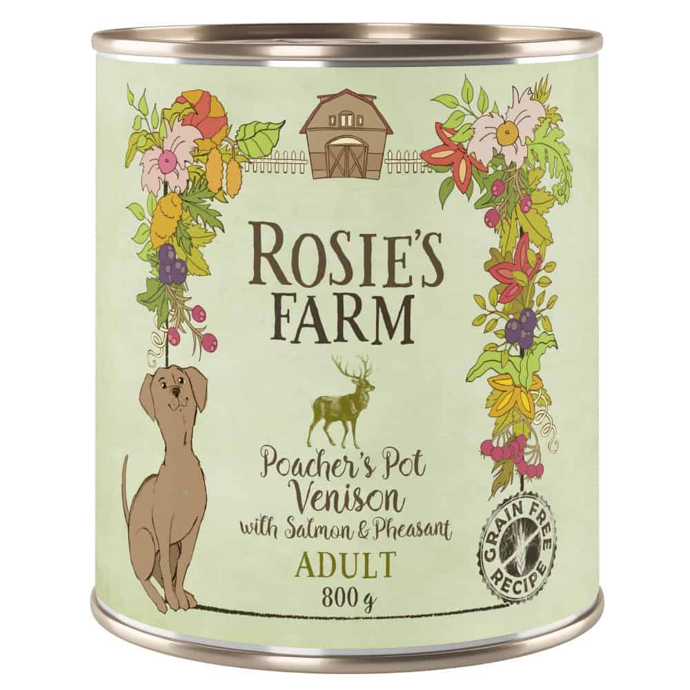 Rosie’s Farm Adult Hondenvoer – Wild & Fazant met Zalm – 19,2 kg
