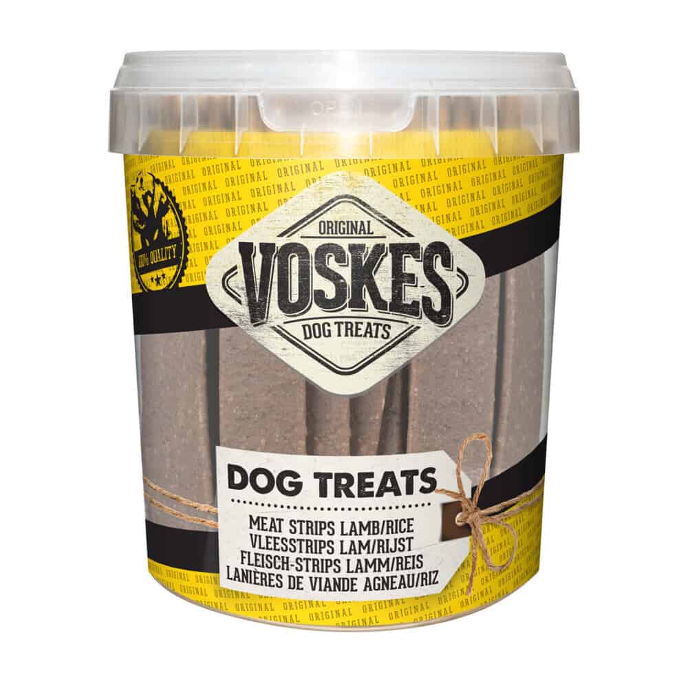 Voskes Emmer Vleesstrips Lam – 600 g
