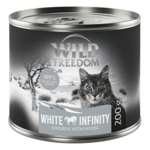 Wild Freedom Adult Kattenvoer 6 x 200 g - White Infinity - Kip & Paard