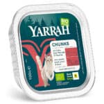 Yarrah Bio Chunks 16 x 100 g – Bio-Kip met Haring & Bio-Spriulina