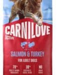 Carnilove Active Adult zalm & kalkoen droogvoer voor honden – 12 kg