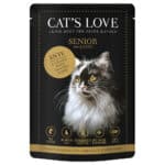 12x85g Cat’s Love Senior Eend Nat Kattenvoer