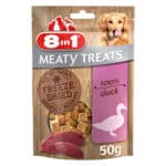 8in1 Meaty Treats eendenborst Hondensnacks – 50 g