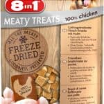8in1 Meaty Treats eendenborst Hondensnacks – 50 g