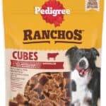 7x Pedigree Ranchos Cubes Hondensnacks Rund 70 gr