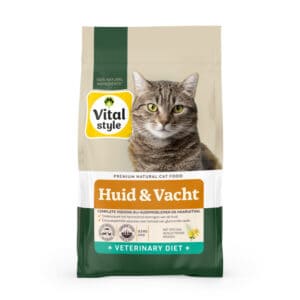 2x Vitalstyle Huid & Vacht Kattenvoer 3,5 kg
