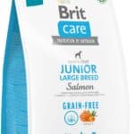 12kg Graanvrij Junior Large Breed Zalm & Aardappel Brit Care Hondenvoer