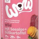 6x 800g WOW Adult Wild hondenvoer nat