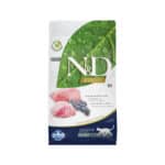 Farmina N&D Graanvrij Lam en Bosbessen Adult Kattenvoer – 1,5 kg