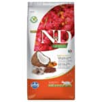 5kg N&D Quinoa Adult Skin & Coat met Haring en Kokos Farmina Droogvoer voor katten
