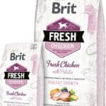 Brit Fresh Kip met aardappel Puppy Healthy Growth – Dubbelpak: 2 x 12 kg