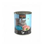 24x800g Kitten Gevogelte All Meat Leonardo Kattenvoer