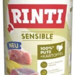 Rinti Sensible 6 x 400 g – Kalkoen & Aardappel