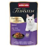 18x85g Adult Wild/Kalkoenfilet animonda Vom Feinsten Kattenvoer