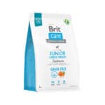 3kg Brit Care Dog Graanvrij Junior Large Breed Zalm & Aardappel droogvoer voor honden