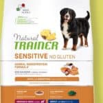 2 x 12 kg Trainer Natural Sensitive No Gluten Adult Med/Max Salmon hondenvoer droog