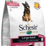 Schesir Dog Large Adult met ham droogvoer voor honden – 24 kg