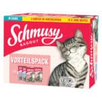 12x100g Ragout in Saus Mix Schmusy Kattenvoer nat