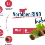 4kg Happy Cat Indoor Voralpen-rundvlees droogvoer voor katten