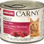 6x200g Adult Rund & Hart Animonda Carny Kattenvoer