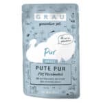 GRAU Adult Graanvrij 16 x 125 g Kattenvoer – Kalkoen Puur