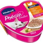 Vitakraft Poésie Création kalkoen in kaassaus natvoer voor katten – 15 x 85 g