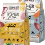 MAC’s Superfood for Cats Adult Eend, Kalkoen & Kip Kattenvoer – Dubbelpak 2 x 7 kg