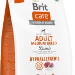 Brit Care Dog Hypoallergenic Adult Medium Breed Lam & Rijst Hondenvoer Droog – 3 kg