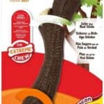 Nylabone Extreme kauwbot – Nylon Houten stok met baconsmaak – Voor de Krachtigste Kauwers – In Medium of Extra Large – Medium