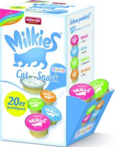 Animonda Milkies - Mix van 4 smaken - 20 Cups – 20 x 15 g
