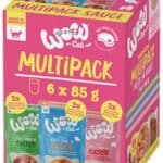 Voordeelpakket: 24 x 125 g WOW Cat Adult Mix (3 soorten) nat kattenvoer