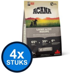 4x Acana - Dog light & fit 2kg - Hondenvoer - 2 kg