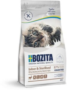 Bozita Indoor & Sterilised Graanvrij Reindeer 400 gram